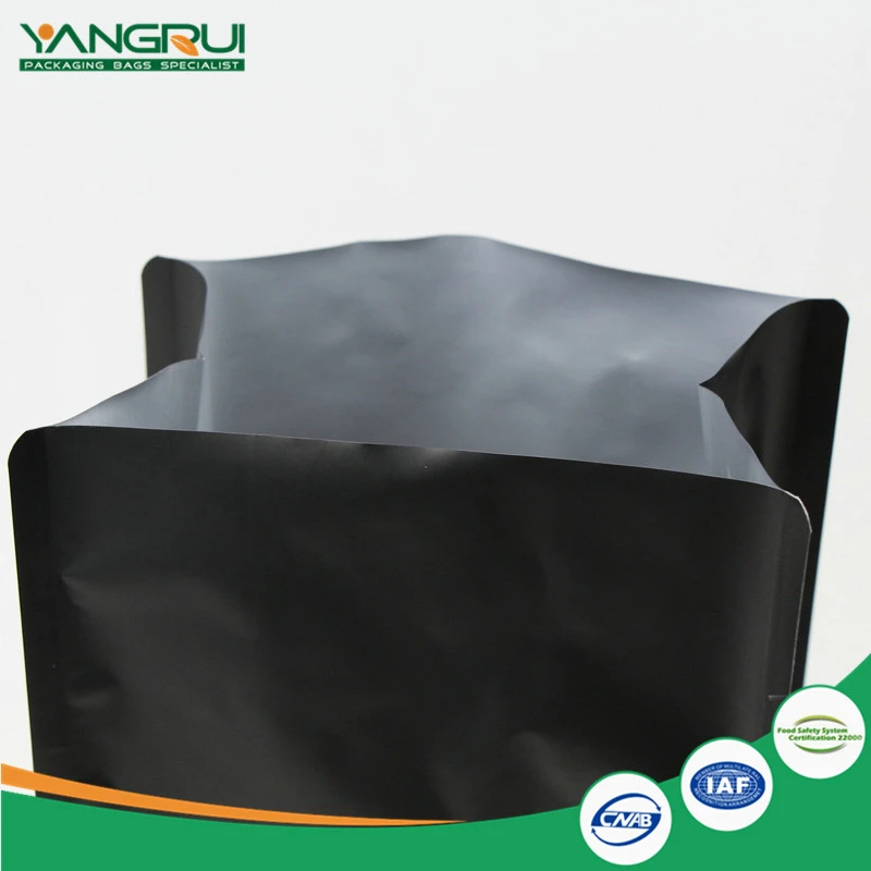 Valfli Alüminyum Folyo Kahve Torbası 8 Taraflı Aluminium Foil Coffee Bag With Valve 8 Side Sealed