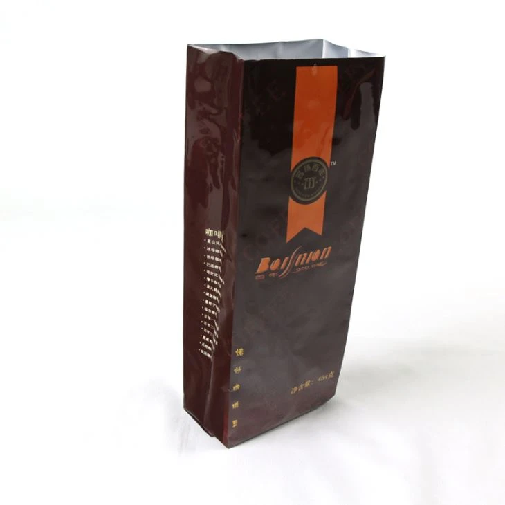 Gıda Sınıfı 4oz Alüminyum Folyo Kahve Çay Torbası Toptan Satış