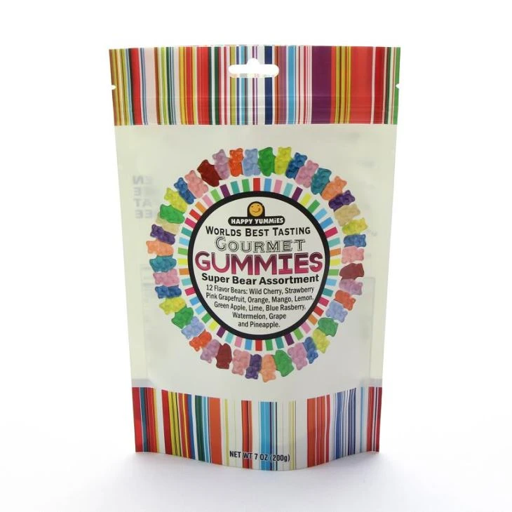 Plastik Stand Up Fermuar Aper물 Paketleme Çantası