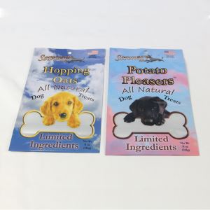 Fermuarlı Köpek Besin Torbaları ile Pet Gıda Ambalaj Çantası
