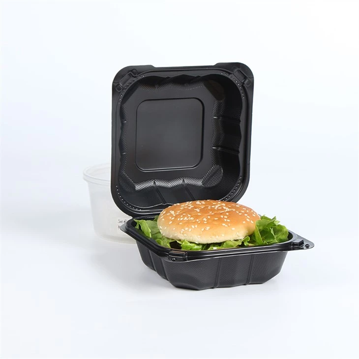 225 6x6 Burger Kutusu Menteşeli Kapak