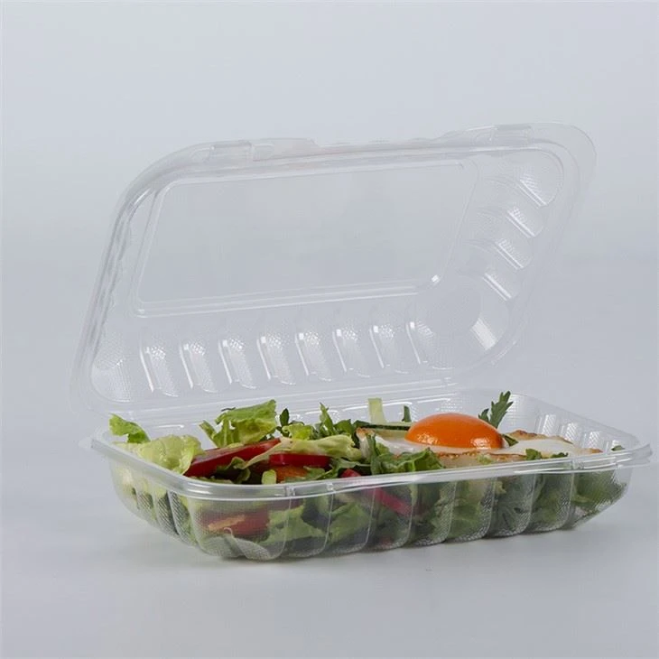 9x6 Şeffaf Kapaklı Paket Servis Kutusu