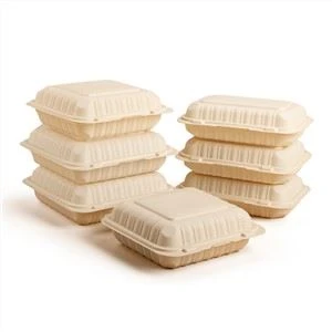 9x6 inç Pp Tek Kullanımlık Plastik Konteyner Mikrodalga Dondurucu Öğle Yemeği Kutusu Kilit Kapaklı İstiflenebilir Gıda Saklama Kabı