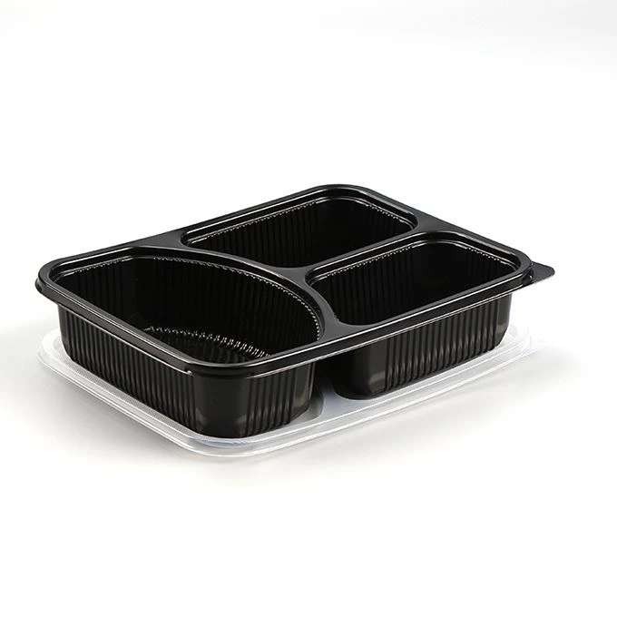 3 Bölmeli Paket Öğle Yemeği Bento Kutuları