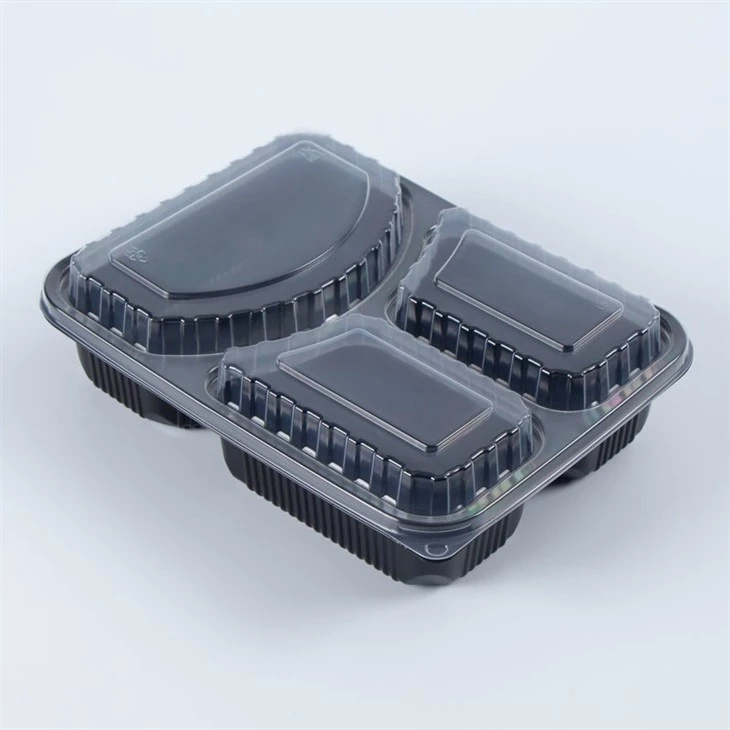 4 Compartment Plastic Takeway Food Container