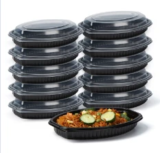 Take-away Oval Gıda Kabı Dayanıklı Sızdırmaz