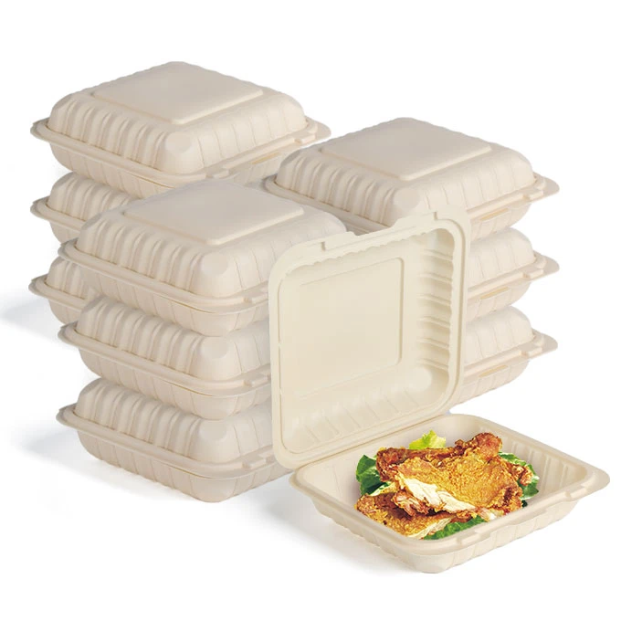 Plastik Kompostlanabilir Paket Servis Kapları