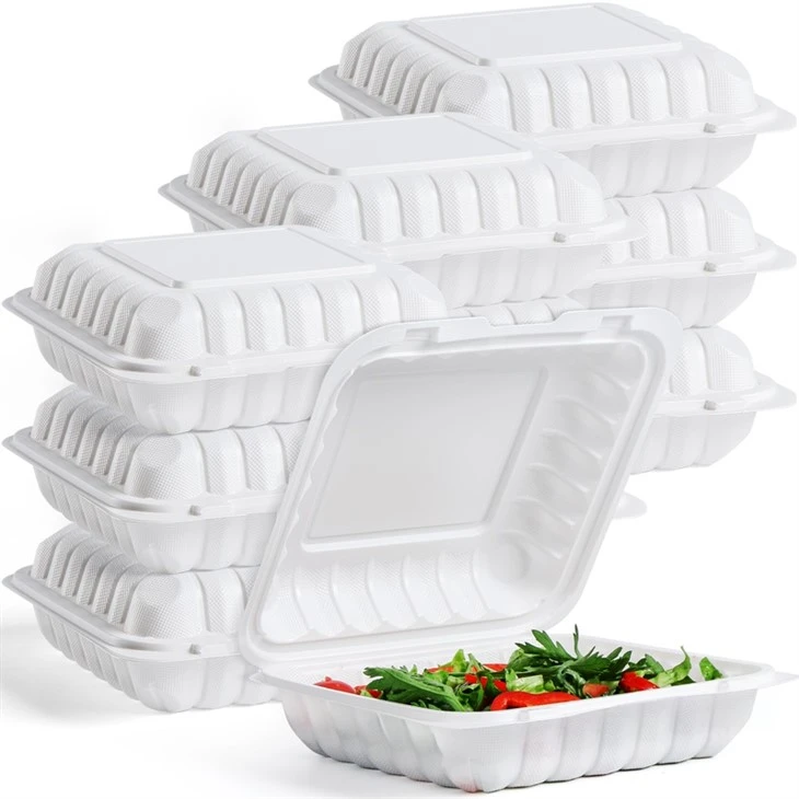 Kapaklı Plastik Paket Servis Kapları Bpa İçermez