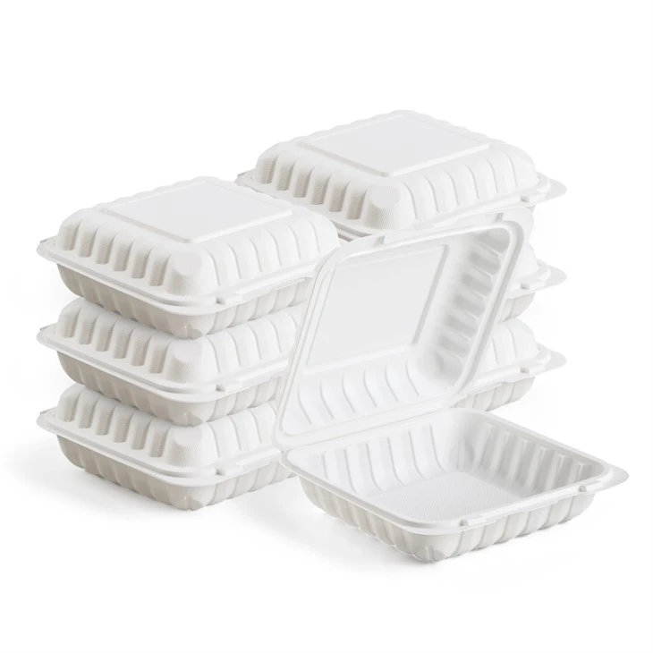 Yuvarlak Plastik Gıda Paketleme Kapları