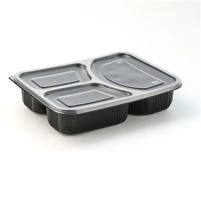 3 Bölmeli Plastik Konteyner