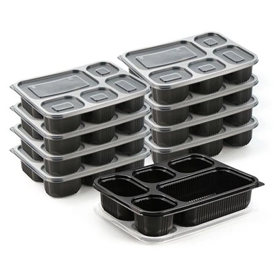 Bento Box 5 Bölmeli Tek Kullanımlık
