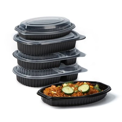 Siyah Yemek Hazırlama Kapları 16 Oz