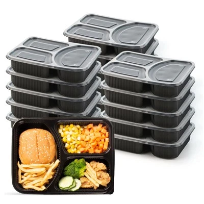 Tek Kullanımlık Bento Yemek İkram Öğle Yemeği Kutusu