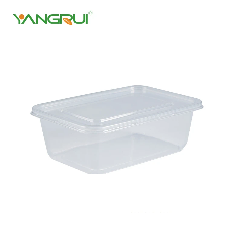Şeffaf Paket Servis Kapları