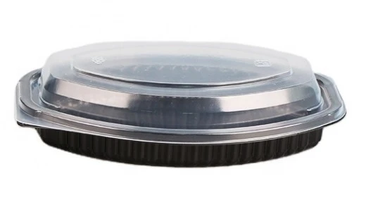 0333Oval PP plastic food containers with lid Oval PP plastic food containers with lid
